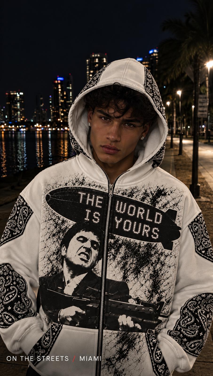SCARFACE FULL-ZIP SKI-MASK HOODIE™