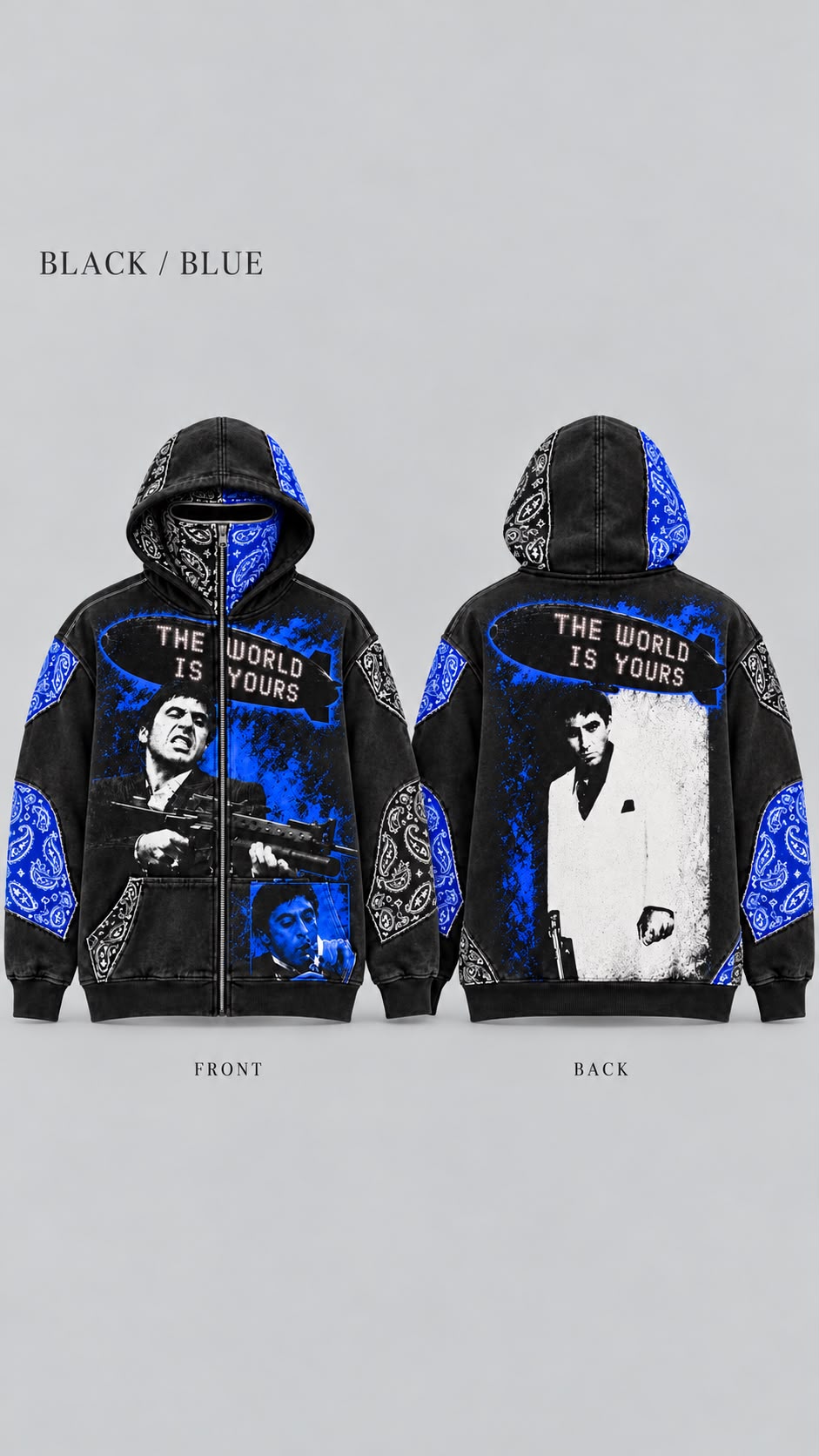 SCARFACE FULL-ZIP SKI-MASK HOODIE™